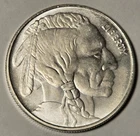 1/2 Ozt 999 Fine Silver Round Buffalo - With Capsule - Milk Spots