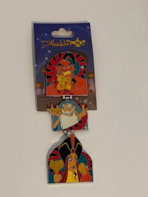 Disney Pin Aladdin 25th Anniversary Collection Jafar Hinged LE 3000 Pin