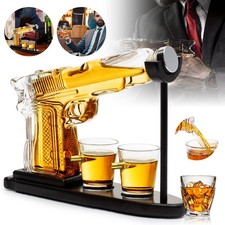 230ml Whiskey Dekanter Set Whisky Karaffe Dauerhaft Einzigartige Große Kapazität