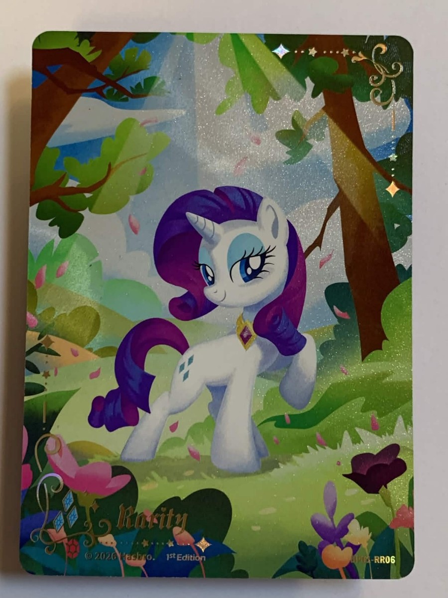 Rarity Ruby Rare TCG 1st Edition - Kayou My Little Pony TCG BP01