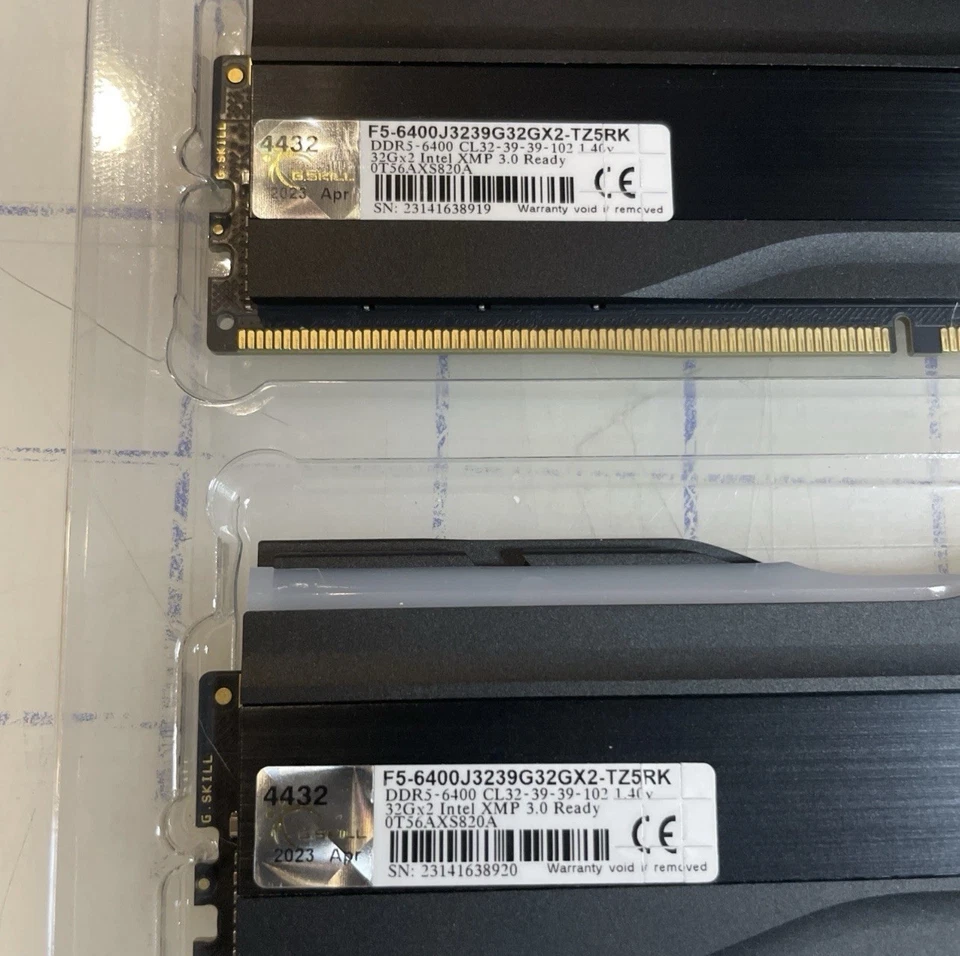 G.SKILL Trident Z5 RGB 64GB (2x32GB) DDR5-6400 RAM (F5-6400J3239G32GX2-TZ5RK) - Image 3 of 4