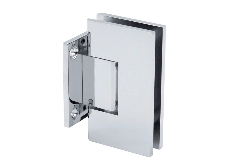 FHC VENS2CH Venice Series Wall Mount Hinge - Short Back Plate - Polished Chrome