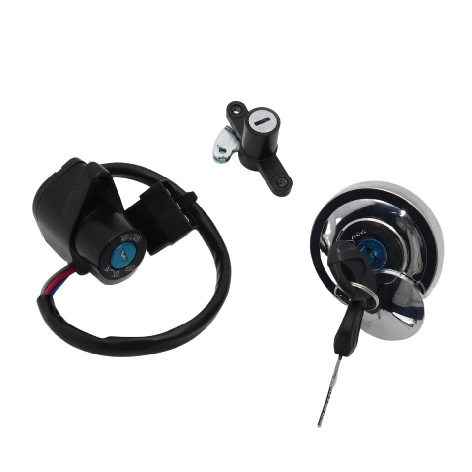 IGNITION SWITCH TANK CAP CUSHION LOCK KIT FIT FOR KAWASAKI VULCAN 900 2006-2022 - Image 2 of 4