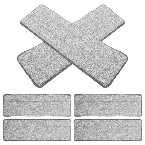  6 Pcs Flat Mop Replacement Cloth Head Microfiber Cloths Kit Pads - Zdjęcie 3 z 16