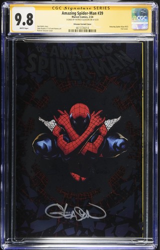 Amazing Spider-man (2023) #39 (CGC 9.8 SS) Signed  Patrick Gleason Marvel Comics