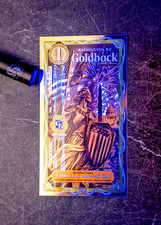 2X 1 WASHINGTON DC Goldback Aurum Gold Foil Note 1/1000 oz 24kt .999 Fine GOLD