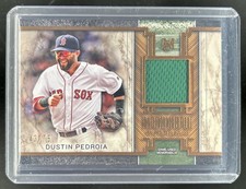 2025 Topps Museum Dustin Pedroia Meaningful Material Jersey #/75