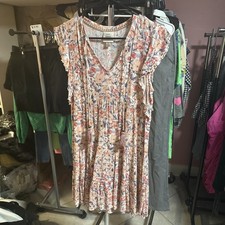 Knox Rose Women's Multicolor Floral Shift Dress Size XS