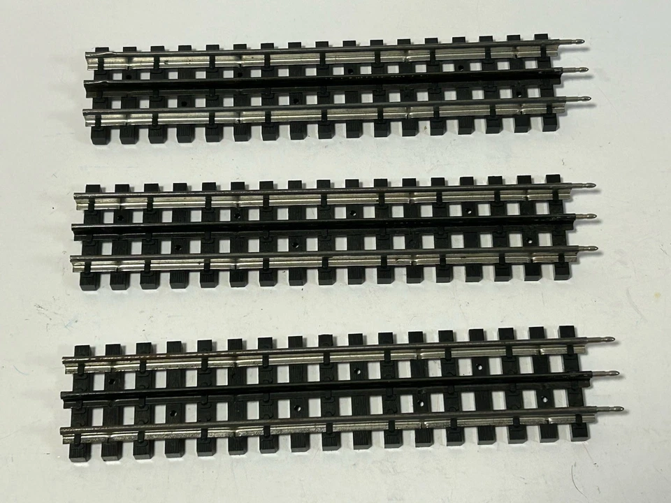 K Line 3  Super Snap Track Sections , O gauge  10” In good condition SOLD AS IS - Image 2 of 3