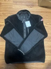 Canada Goose Renfrew Fleece Pullover Black Men 7019M Small