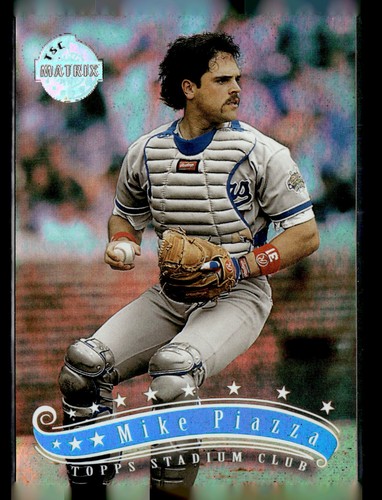 Mike Piazza [Matrix] #31 1997 Stadium Club card