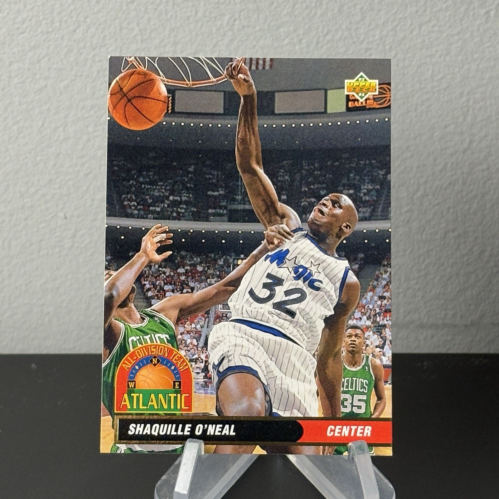 1992-93 Upper Deck Shaquille Oneal All Division Team Rookie RC AD1 Orlando Magic