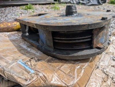 Crane Hook Block, Double Sheave, 10 Ton, Tuneup Maintenance Done. A1 Condition