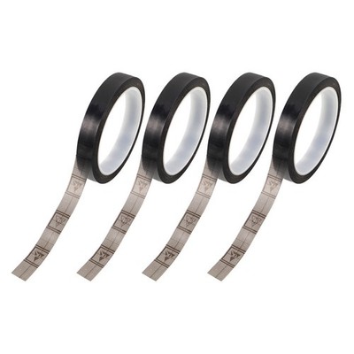 4 Rolls Anti-static Marking Label Adhesive High Temperature Tape