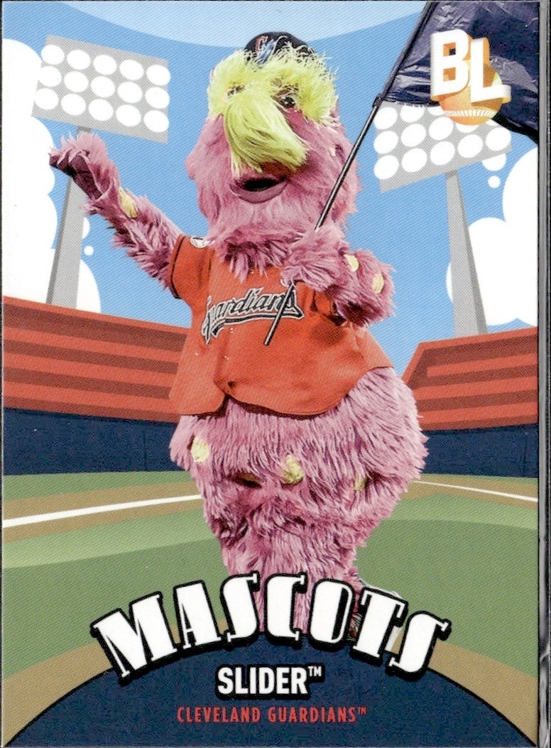 2024 Topps Big League Mascots Slider M-9 Cleveland Guardians