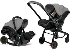 Image of NEW Doona X Car Seat & Stroller Travel System Grey Pushchair BNIB