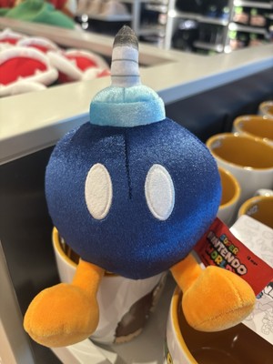 2025 Universal Studios Epic Universe Super Nintendo World Bob-omb Bomb Plush