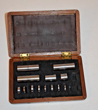Vintage Wilton Standard Gauge Blocks w/ Case - Machinist Tooling - 0.110 to 2.00