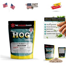 Natural Hog Sausage Casings 32-38mm, Edible Casing For Sausage Making, Stuff ...