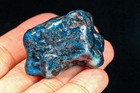 102Ct Smoky Blue Turquoise Associated Mineral Polished Nugget Specimen YPKX394 — photo 3