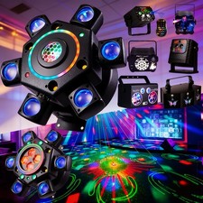 6 Arms Moving Head Light RGBW 540  Rotation Stage Laser DMX for DJ Disco KTV