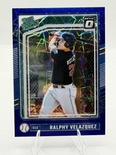 2024 Panini Donruss - Optic Rated Prospects Ralphy Velazquez #108 Blue Velocity