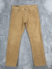 Polo Ralph Lauren Pants Mens 34x32 Beige Andrew 650 Straight Corduroy 5 Pocket