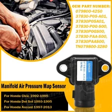 Manifold Air Pressure Map Sensor For Honda Accord 079800-4250 Civic Replace OEM