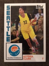 Alysha Clark Seattle Childrens Hospital Heroes 2020 Topps Storm SCH
