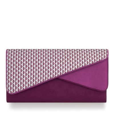 pink heels and clutch bag