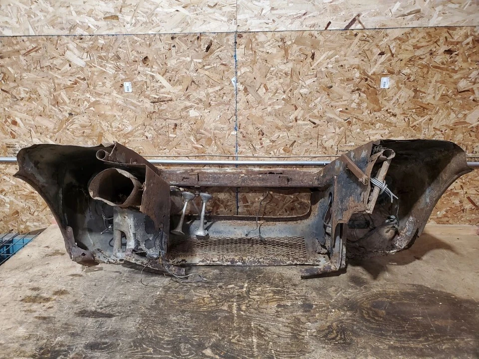 Maserati Sebring Serie 1 1962-1965 panel nariz de fábrica todo original Foto 4 de 4