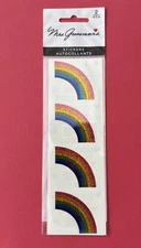 Mrs. Grossman's Sparkle Rainbow Stickers - 2 Sheets, NIP!