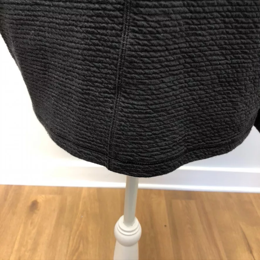 lululemon along the way mock neck long sleeve athleisure shirt