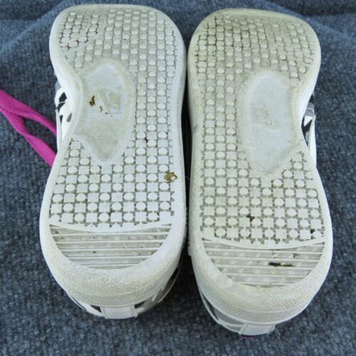 Nike 310997-112 Damen Sneaker Schuhe weiß Stoff Schnürschuhe Größe 7,5 Medium - Bild 9 von 10