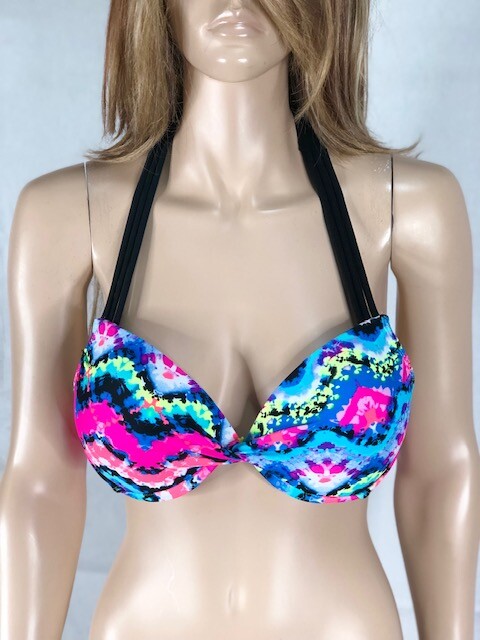 california waves push up bikini