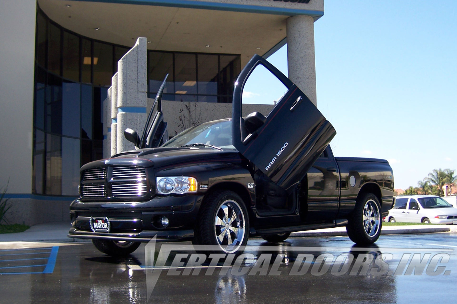 Vertical Doors Inc. Bolt-On Lambo Kit for Dodge Ram Truck 02-08