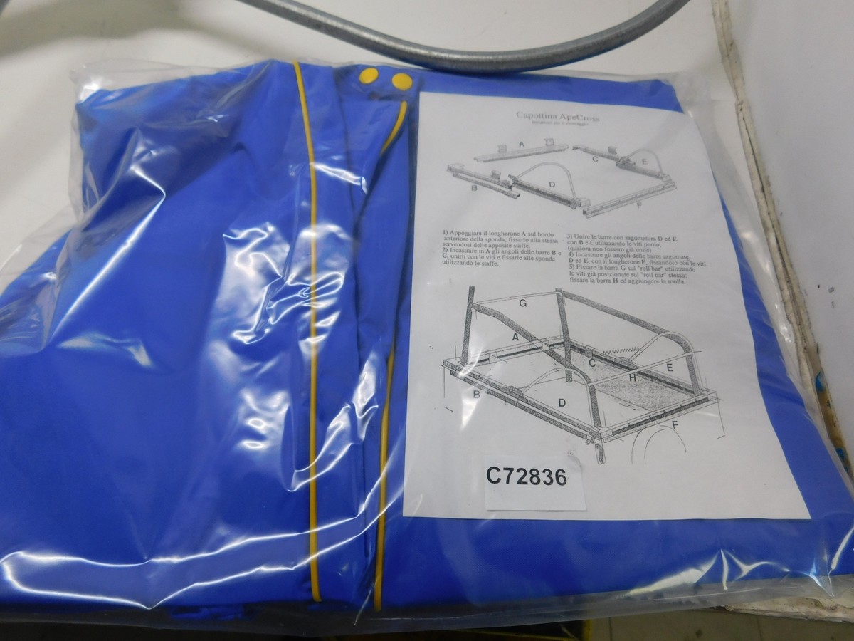 CAPPOTTATURA TENDALINO COPRI PIANALE FLOOR COVER