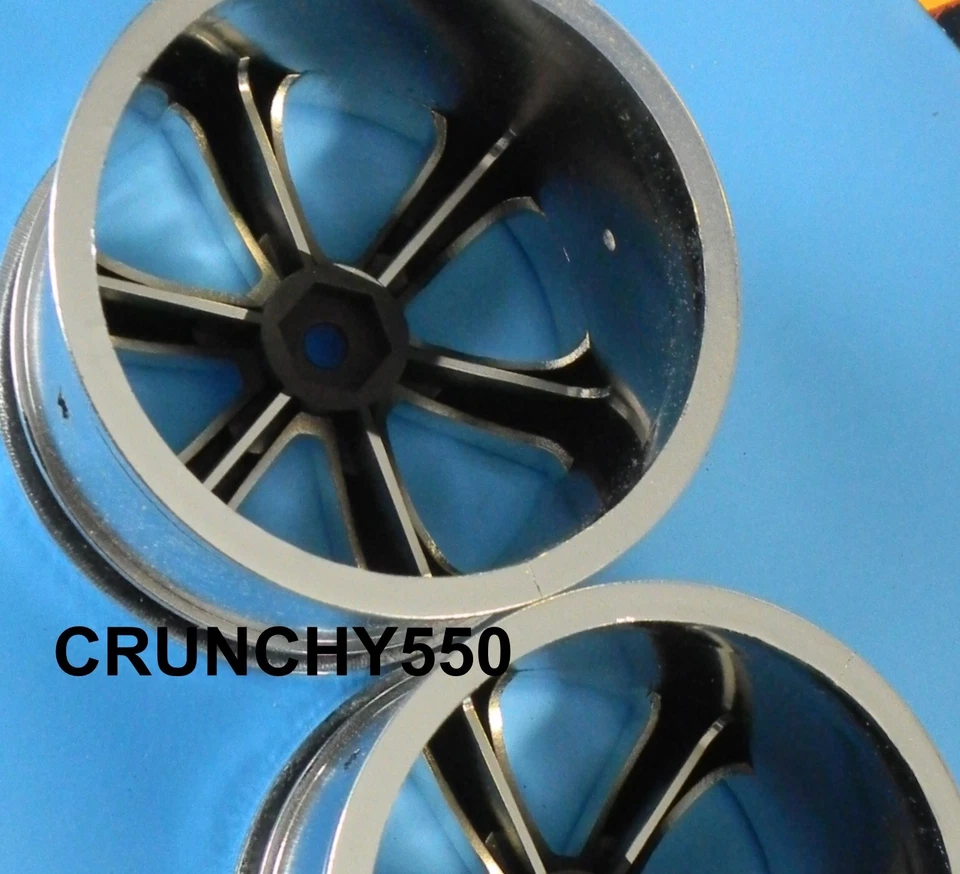 HPI 3013 Q6 WHEEL CHROME (83x56mm/2pcs) Savage Vintage RC Part - Image 3 of 3