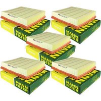5X Mann Luftfilter C 28 214/1 Air Filter