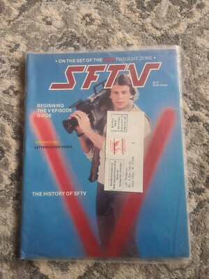 SFTV MAGAZINE #6 SCI FI TELEVISION Twilight Zone 1985 V Battlestar Galactica TV