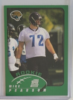2002 Topps Rookie #370 Mike Pearson Jacksonville Jaguars Football