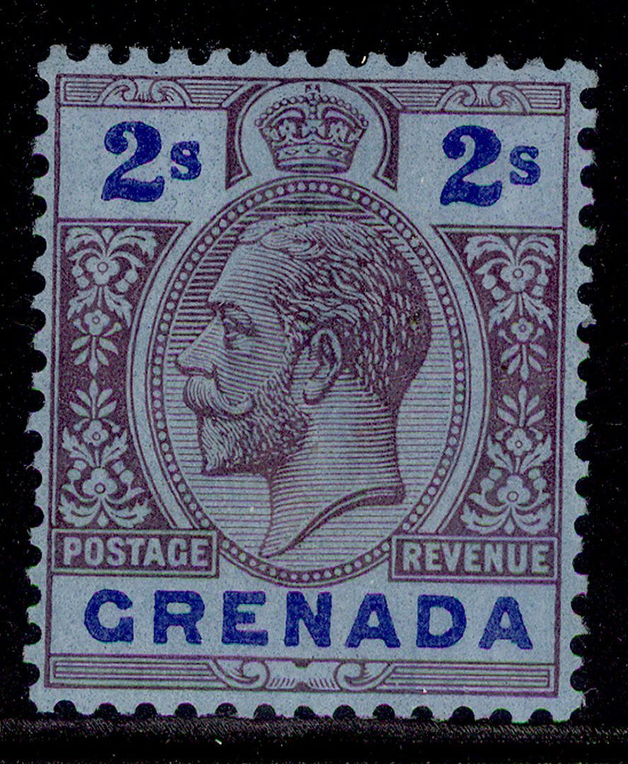 GRENADA GV SG130, 2s purple & blue/blue, VLH MINT. | eBay UK