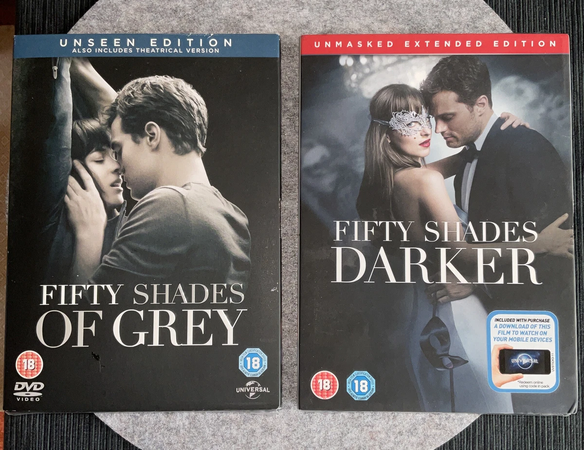 Dvd Fifty Shades Of Grey Fifty Shades Of Grey And Fifty Shades Darker DVD's - New And Sealed | eBay