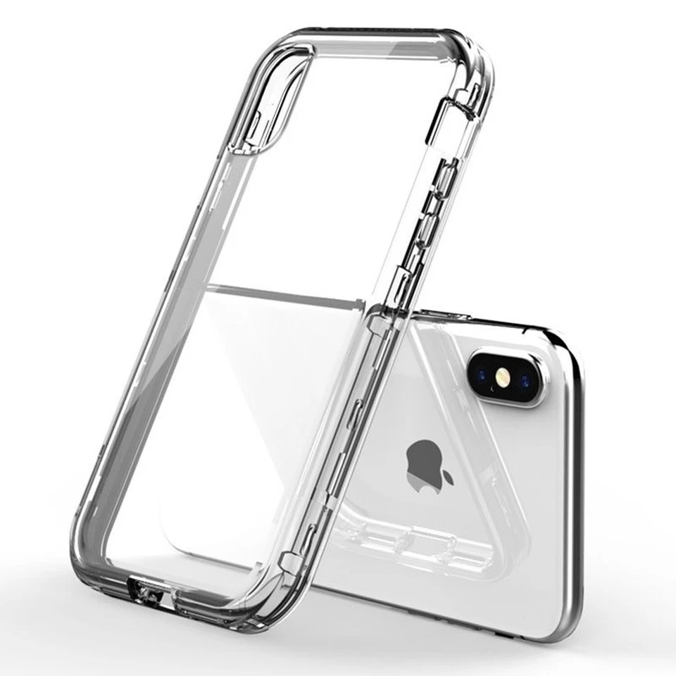 Max   Clear Soft TPU Transparent Shockproof iPhone Cases for iPhone 12 Mini PRO - Image 3 of 4