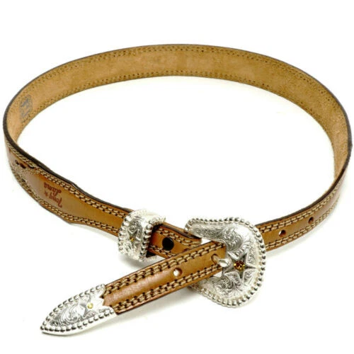 Cinturones Vintage Marrón Original Tony Lama