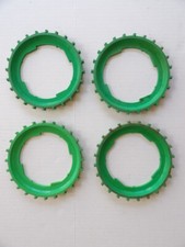 4 LUSTRAN JOHN DEERE B8-24X CORN PLANTER PLATES, PLASTIC