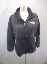 The North Face Size S Womens BLK Full Zip Stand Collar Pocket Denali Jacket 184
