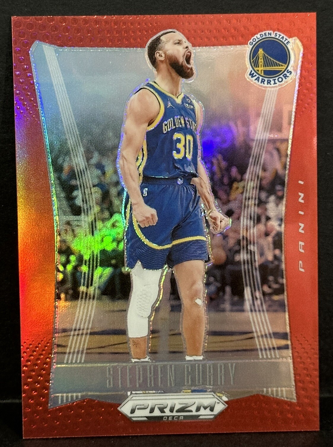 2023-24 Panini Prizm Deca NBA Golden State Warriors Stephen Curry Red Prizm /199