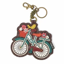 Chala Bicycle Key Fob / Coin Purse Bicycle NWT