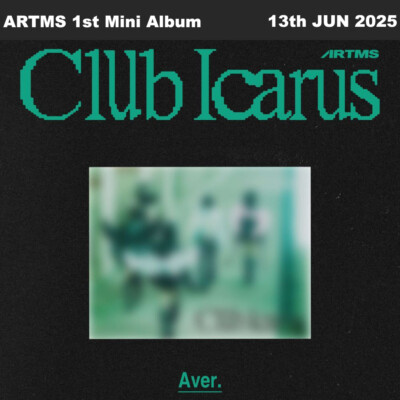 ARTMS Club Icarus 1st Mini Album CD+Photobook+Photocard+Etc+
